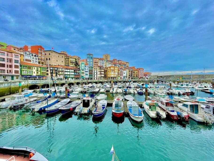 Andra Mari Etxea Apartamento En Parte Antigua Bermeo Dış mekan fotoğraf